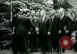 Standbild Präsident Lyndon Johnson bei Glassboro Gipfel Glassboro New Jersey USA, 1966, aus Sekunde 45 historischem Filmmaterial Videoclip 65675021949