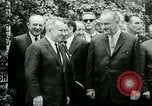Standbild Präsident Lyndon Johnson bei Glassboro Gipfel Glassboro New Jersey USA, 1966, aus Sekunde 50 historischem Filmmaterial Videoclip 65675021949