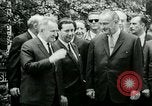 Standbild Präsident Lyndon Johnson bei Glassboro Gipfel Glassboro New Jersey USA, 1966, aus Sekunde 51 historischem Filmmaterial Videoclip 65675021949