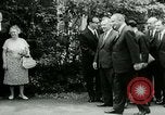 Standbild Präsident Lyndon Johnson bei Glassboro Gipfel Glassboro New Jersey USA, 1966, aus Sekunde 56 historischem Filmmaterial Videoclip 65675021949