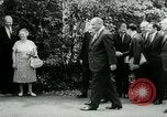 Standbild Präsident Lyndon Johnson bei Glassboro Gipfel Glassboro New Jersey USA, 1966, aus Sekunde 57 historischem Filmmaterial Videoclip 65675021949
