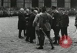 Image of military ceremony Paris France, 1918, second 38 stock footage video 65675021957