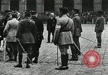 Image of military ceremony Paris France, 1918, second 42 stock footage video 65675021957