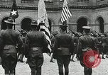 Image of military ceremony Paris France, 1918, second 56 stock footage video 65675021957