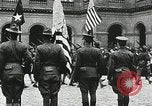 Image of military ceremony Paris France, 1918, second 57 stock footage video 65675021957