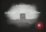 Immagine di First American Unknown Soldier selezionati in Francia Francia, 1921, secondo 24 filmato di repertorio 65675021986