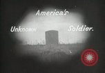 Immagine di First American Unknown Soldier selezionati in Francia Francia, 1921, secondo 26 filmato di repertorio 65675021986