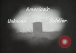 Immagine di First American Unknown Soldier selezionati in Francia Francia, 1921, secondo 27 filmato di repertorio 65675021986