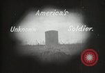 Immagine di First American Unknown Soldier selezionati in Francia Francia, 1921, secondo 31 filmato di repertorio 65675021986