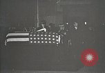 Image of World War I American Unknown soldier lying in state Washington DC USA, 1921, second 19 stock footage video 65675021988