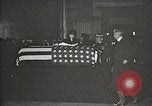 Image of World War I American Unknown soldier lying in state Washington DC USA, 1921, second 21 stock footage video 65675021988