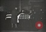 Image of World War I American Unknown soldier lying in state Washington DC USA, 1921, second 31 stock footage video 65675021988