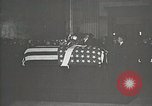 Image of World War I American Unknown soldier lying in state Washington DC USA, 1921, second 39 stock footage video 65675021988
