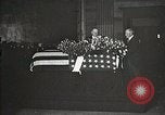 Image of World War I American Unknown soldier lying in state Washington DC USA, 1921, second 57 stock footage video 65675021988