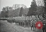 Image of Unknown Soldier of World War 1 arrives at Arlington National Cemetery Arlington Virginia USA, 1921, second 28 stock footage video 65675021989