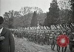 Image of Unknown Soldier of World War 1 arrives at Arlington National Cemetery Arlington Virginia USA, 1921, second 37 stock footage video 65675021989