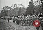 Image of Unknown Soldier of World War 1 arrives at Arlington National Cemetery Arlington Virginia USA, 1921, second 52 stock footage video 65675021989