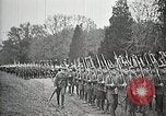 Image of Unknown Soldier of World War 1 arrives at Arlington National Cemetery Arlington Virginia USA, 1921, second 60 stock footage video 65675021989
