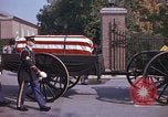 Standbild militärischen Beerdigung Arlington Virginia USA, 1979, aus Sekunde 30 historischem Filmmaterial Videoclip 65675021998
