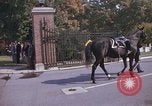 Standbild militärischen Beerdigung Arlington Virginia USA, 1979, aus Sekunde 48 historischem Filmmaterial Videoclip 65675021998