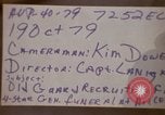 Standbild militärischen Beerdigung Arlington Virginia USA, 1979, aus Sekunde 9 historischem Filmmaterial Videoclip 65675021999