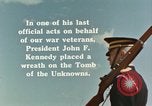 Standbild John F Kennedy Virginia United States USA, 1963, aus Sekunde 40 historischem Filmmaterial Videoclip 65675022001