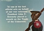 Standbild John F Kennedy Virginia United States USA, 1963, aus Sekunde 41 historischem Filmmaterial Videoclip 65675022001