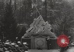 Image of Marine Corps War Memorial original and final version Virginia United States USA, 1955, second 11 stock footage video 65675022004