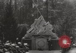 Image of Marine Corps War Memorial original and final version Virginia United States USA, 1955, second 14 stock footage video 65675022004