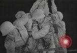 Image of Marine Corps War Memorial original and final version Virginia United States USA, 1955, second 41 stock footage video 65675022004