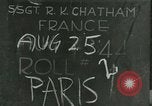 Image civils français Paris France, 1944, de la seconde 1 séquences d'archives historiques vidéo 65675022023