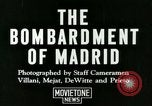 Image of Spanish Nationalist Army Madrid Spain, 1936, second 4 stock footage video 65675022043