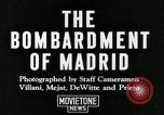 Image of Spanish Nationalist Army Madrid Spain, 1936, second 6 stock footage video 65675022043