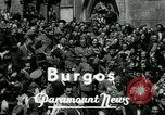 Standbild General Francisco Franco Burgos Spanien, 1937, aus Sekunde 3 historischem Filmmaterial Videoclip 65675022046