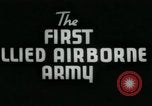Standbild Operation varsity europäische Theater, 1945, aus Sekunde 19 historischem Filmmaterial Videoclip 65675022047