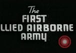 Standbild Operation varsity europäische Theater, 1945, aus Sekunde 20 historischem Filmmaterial Videoclip 65675022047
