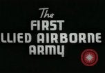 Standbild Operation varsity europäische Theater, 1945, aus Sekunde 21 historischem Filmmaterial Videoclip 65675022047