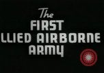Standbild Operation varsity europäische Theater, 1945, aus Sekunde 23 historischem Filmmaterial Videoclip 65675022047