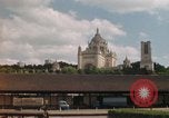 Image of Basilica of St Therese Lisieux France, 1969, second 1 stock footage video 65675022079