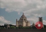 Image of Basilica of St Therese Lisieux France, 1969, second 9 stock footage video 65675022079