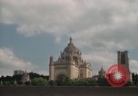 Image of Basilica of St Therese Lisieux France, 1969, second 11 stock footage video 65675022079