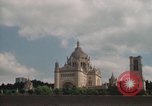 Image of Basilica of St Therese Lisieux France, 1969, second 13 stock footage video 65675022079