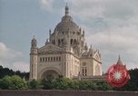 Image of Basilica of St Therese Lisieux France, 1969, second 19 stock footage video 65675022079