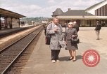 Image of Basilica of St Therese Lisieux France, 1969, second 32 stock footage video 65675022079