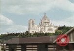 Image of Basilica of St Therese Lisieux France, 1969, second 57 stock footage video 65675022079