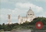 Image of Basilica of St Therese Lisieux France, 1969, second 60 stock footage video 65675022079