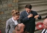 Image of American war correspondents on 25th anniversary of D-Day Netherlands, 1969, second 13 stock footage video 65675022089