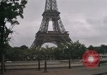 Image of Paris from helicopter Paris France, 1969, second 53 stock footage video 65675022090