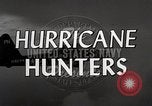 Image of hurricane hunting Miami Florida USA, 1955, second 9 stock footage video 65675022098