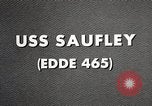 Immagine di USS Saufley Oceano atlantico, 1952, secondo 27 filmato di repertorio 65675022103